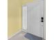 Light and bright entryway with a white door and neutral walls at 2619 Redford Way, Wesley Chapel, FL 33544