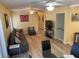 Spacious living room with hardwood floors and ample seating at 1826 58Th S St, Gulfport, FL 33707