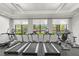 Fitness center featuring treadmills and stationary bikes at 31275 Spruceberry Ct, Wesley Chapel, FL 33543