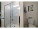 Bathroom with shower and toilet at 20591 Monza Loop, Land O Lakes, FL 34638