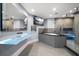 Spa-like bathroom with soaking tub, walk-in shower, and modern vanity at 100 Beach Ne Dr # 1900, St Petersburg, FL 33701