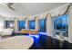 Relaxing sitting area in the main bedroom with stunning sunset views at 100 Beach Ne Dr # 1900, St Petersburg, FL 33701