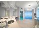 Luxurious bathroom with double sinks and a walk-in shower at 100 Beach Ne Dr # 1900, St Petersburg, FL 33701