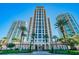 Luxury high-rise building with palm trees and waterfront location at 100 Beach Ne Dr # 1900, St Petersburg, FL 33701
