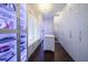 Large walk-in closet with ample shelving and lighting at 100 Beach Ne Dr # 1900, St Petersburg, FL 33701