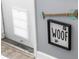 Convenient dog door installed in an interior door at 5523 Carlton Rd, New Port Richey, FL 34652