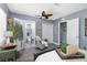 Bedroom with ensuite bathroom and modern flooring at 5523 Carlton Rd, New Port Richey, FL 34652