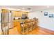 Well-equipped kitchen with granite countertops and island at 736 Island Way # 404, Clearwater Beach, FL 33767