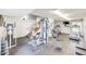 Fitness center with a variety of cardio and strength equipment at 736 Island Way # 404, Clearwater Beach, FL 33767