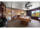 Game room featuring a pool table and a view at 309 Belle Isle Ave, Belleair Beach, FL 33786