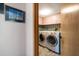 Laundry room with washer and dryer at 309 Belle Isle Ave, Belleair Beach, FL 33786