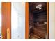Relax in this private wooden sauna at 309 Belle Isle Ave, Belleair Beach, FL 33786