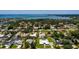 Aerial view showcasing a single-Gathering home with a large backyard at 3931 38Th S Way, St Petersburg, FL 33711