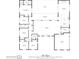 Floor plan showing 3028 sq ft home with 4 bedrooms and 3 baths at 3931 38Th S Way, St Petersburg, FL 33711