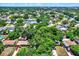 Aerial view of residential neighborhood showing home's location and surrounding area at 6490 34Th N Ave, St Petersburg, FL 33710