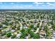 Aerial view showing home's location in a residential neighborhood at 6490 34Th N Ave, St Petersburg, FL 33710