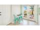 Eat-in kitchen with French doors leading to the backyard at 6490 34Th N Ave, St Petersburg, FL 33710
