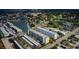 Complex view, showing building and tennis courts at 2850 59Th S St # 204, Gulfport, FL 33707