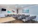 Community meeting room with tables and chairs for gatherings at 2850 59Th S St # 204, Gulfport, FL 33707