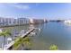 Waterfront view with boats docked at community marina at 2850 59Th S St # 204, Gulfport, FL 33707