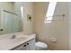 Well-lit bathroom featuring neutral color scheme at 129 Brent Cir, Oldsmar, FL 34677