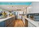 Modern kitchen with stainless steel appliances and ample counter space at 6035 Sea Ranch Dr # 505, Hudson, FL 34667