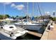Full-service marina with many boats docked at 1750 Harbor S Pl # 103, South Pasadena, FL 33707