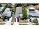 Aerial view showcasing a single Gathering home and surrounding area at 5060 86Th Ave N, Pinellas Park, FL 33782