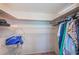 Large closet with wire shelving, providing ample storage space at 4900 Brittany S Dr # 204, St Petersburg, FL 33715