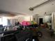 Spacious garage with room for kayaks and other items at 3754 Lake Joyce Dr, Land O Lakes, FL 34639