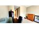 Office space with a desk, chair, neutral decor, and window to the outside at 10254 Red Currant Ct, Riverview, FL 33578