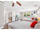 Two twin beds, a ceiling fan, and nautical decor at 1006 E Fern St, Tampa, FL 33604
