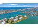 Aerial view of community near the ocean at 8001 Sailboat Key S Blvd # 204, St Pete Beach, FL 33707