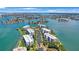 Aerial view of waterfront community, showcasing its prime location at 8001 Sailboat Key S Blvd # 204, St Pete Beach, FL 33707