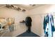 Large walk-in closet with shelving and hanging rods at 8001 Sailboat Key S Blvd # 204, St Pete Beach, FL 33707