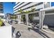Luxury cabanas with gray and white details at 301 1St S St # 2905, St Petersburg, FL 33701