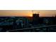 Aerial city view at sunset with construction cranes at 301 1St S St # 2905, St Petersburg, FL 33701
