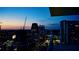 Night view of cityscape from a balcony at 301 1St S St # 2905, St Petersburg, FL 33701