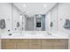 Spa-like bathroom with double vanity and walk-in shower at 301 1St S St # 2905, St Petersburg, FL 33701