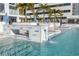 Relaxing pool with water features at 301 1St S St # 2905, St Petersburg, FL 33701