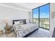 Spacious bedroom with city views and ensuite bathroom at 301 1St S St # 2905, St Petersburg, FL 33701