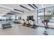 Fitness center featuring stationary bikes and rowing machines at 301 1St S St # 2905, St Petersburg, FL 33701