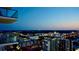 Panoramic city view at dusk from a high rise at 301 1St S St # 2905, St Petersburg, FL 33701
