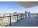Spacious balcony with stunning city views at 301 1St S St # 2905, St Petersburg, FL 33701