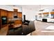 Spacious kitchen with granite countertops, stainless steel appliances, and center island at 1570 Preserve Way, Clearwater, FL 33764