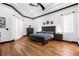 Luxurious main bedroom with hardwood floors and ample closet space at 1570 Preserve Way, Clearwater, FL 33764