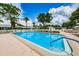 Inviting community pool with plenty of lounge chairs at 2465 Northside Dr # 702, Clearwater, FL 33761