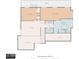 Upstairs floor plan highlighting the Primary suite, bedrooms, and balcony at 526 Belle Isle Ave, Belleair Beach, FL 33786