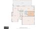Detailed floor plan showing layout of the first floor at 526 Belle Isle Ave, Belleair Beach, FL 33786