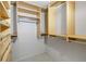Large walk-in closet with ample shelving and hanging space at 2775 Kipps Colony S Dr # 204, St Petersburg, FL 33707
